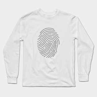 Finger print Long Sleeve T-Shirt